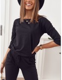 Damenoverall mit Reißverschluss hinten, schwarz 2401 – Online-Shop – Boutique